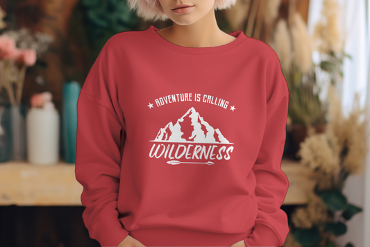 Adventure Calls Wilderness Long Sleeve Shirt