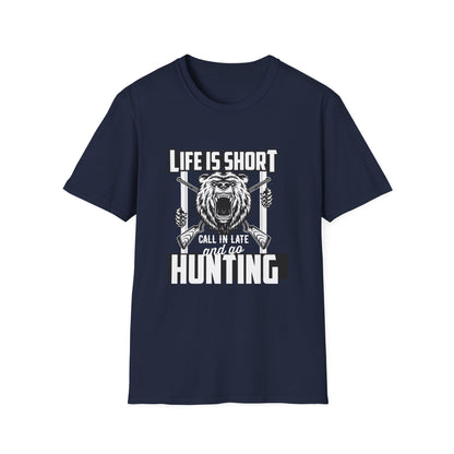 Embark On Adventure With Bold Bear Hunting Tee