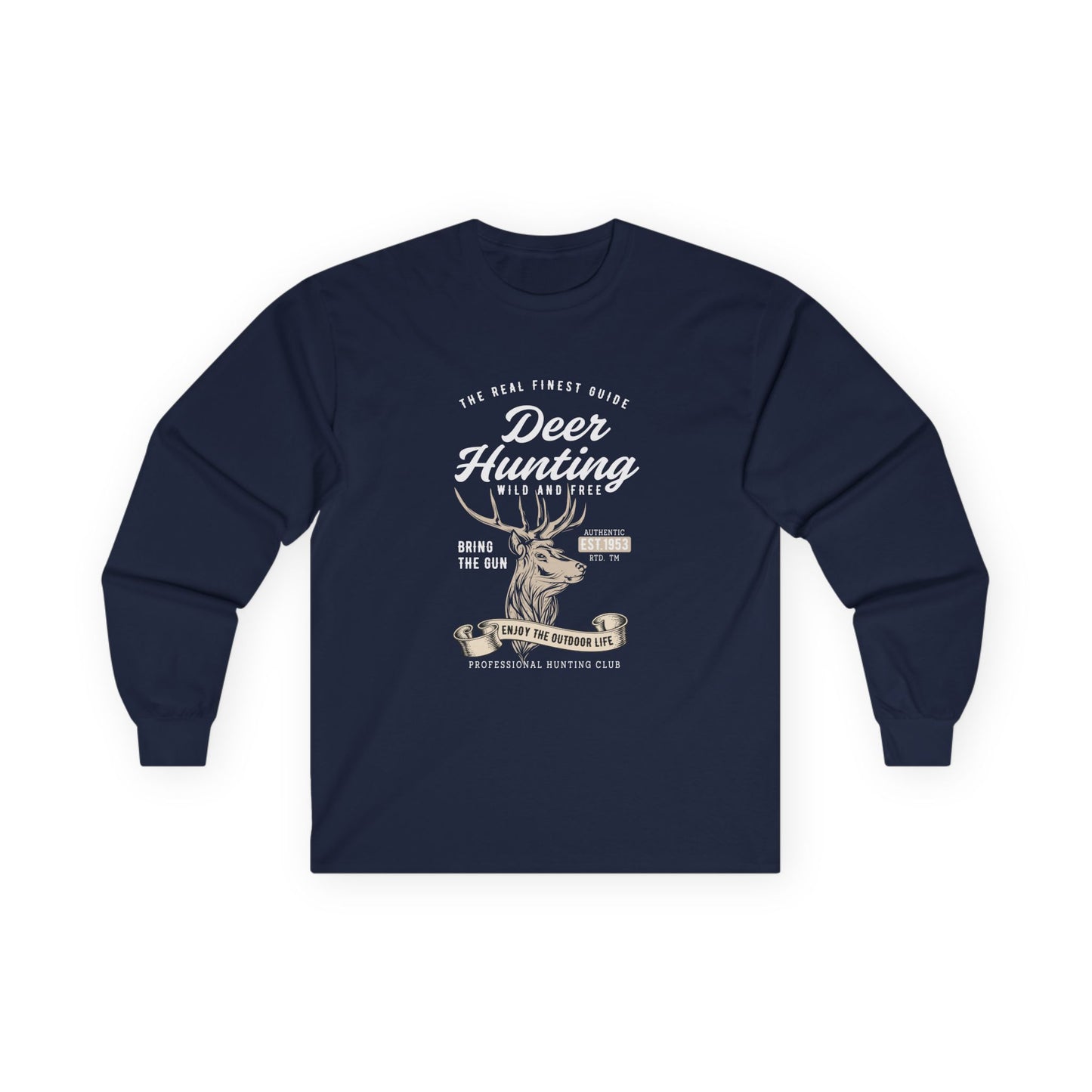 authentic deer hunting long sleeve for outdoor lovers