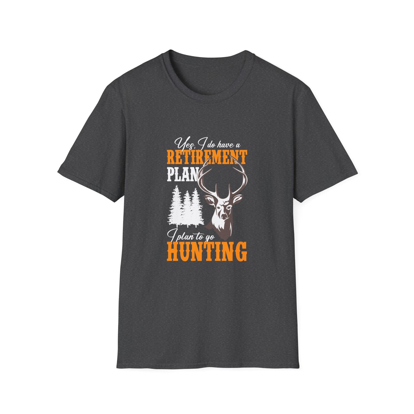 retirement plan hunting t-shirt for outdoor lovers