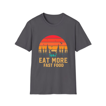 Sunset Wilderness Nature Meets Humor T-Shirt Design