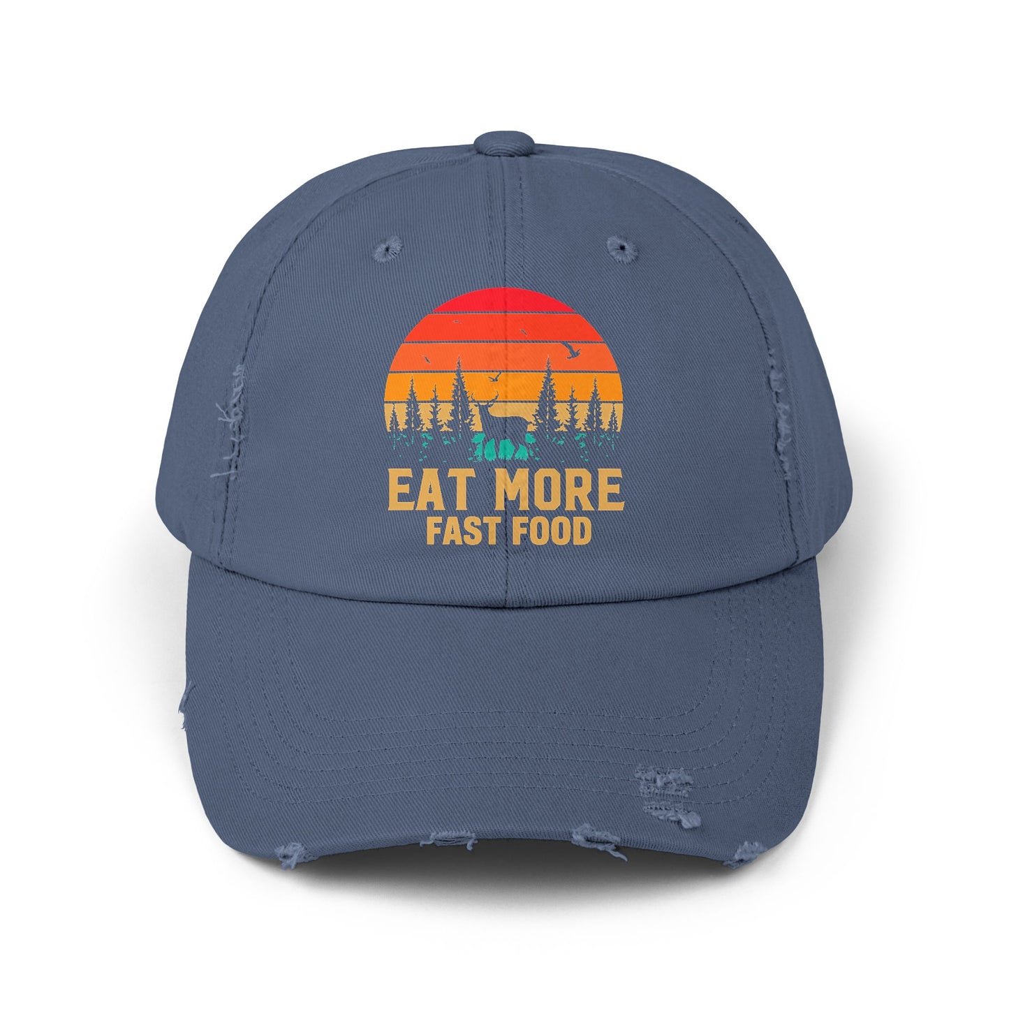 nature-inspired graphic hat bold adventure statement