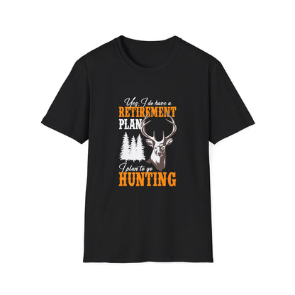 Retirement Plan Hunting T-Shirt For Outdoor Lovers