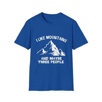 Mountains And Humor Nature Lovers Tee