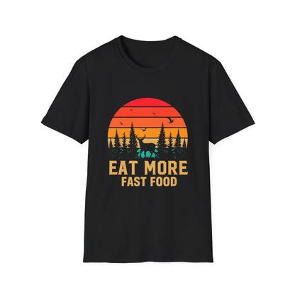 Sunset Wilderness Nature Meets Humor T-Shirt Design