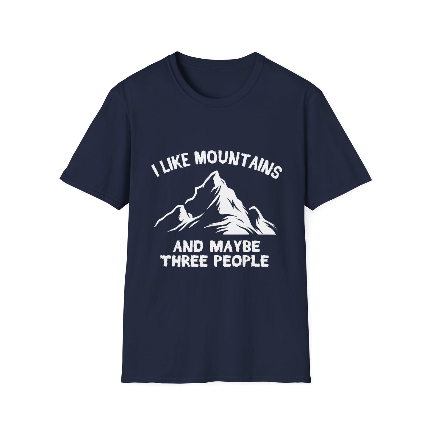 mountains and humor nature lovers tee