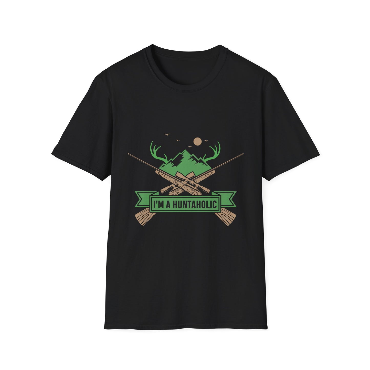 huntaholic passion t-shirt for outdoor enthusiasts