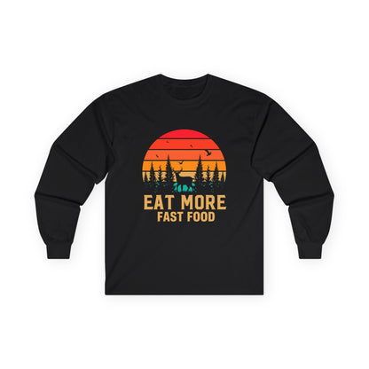 Sunset Forest Adventure Long Sleeve Shirt For Nature Lovers