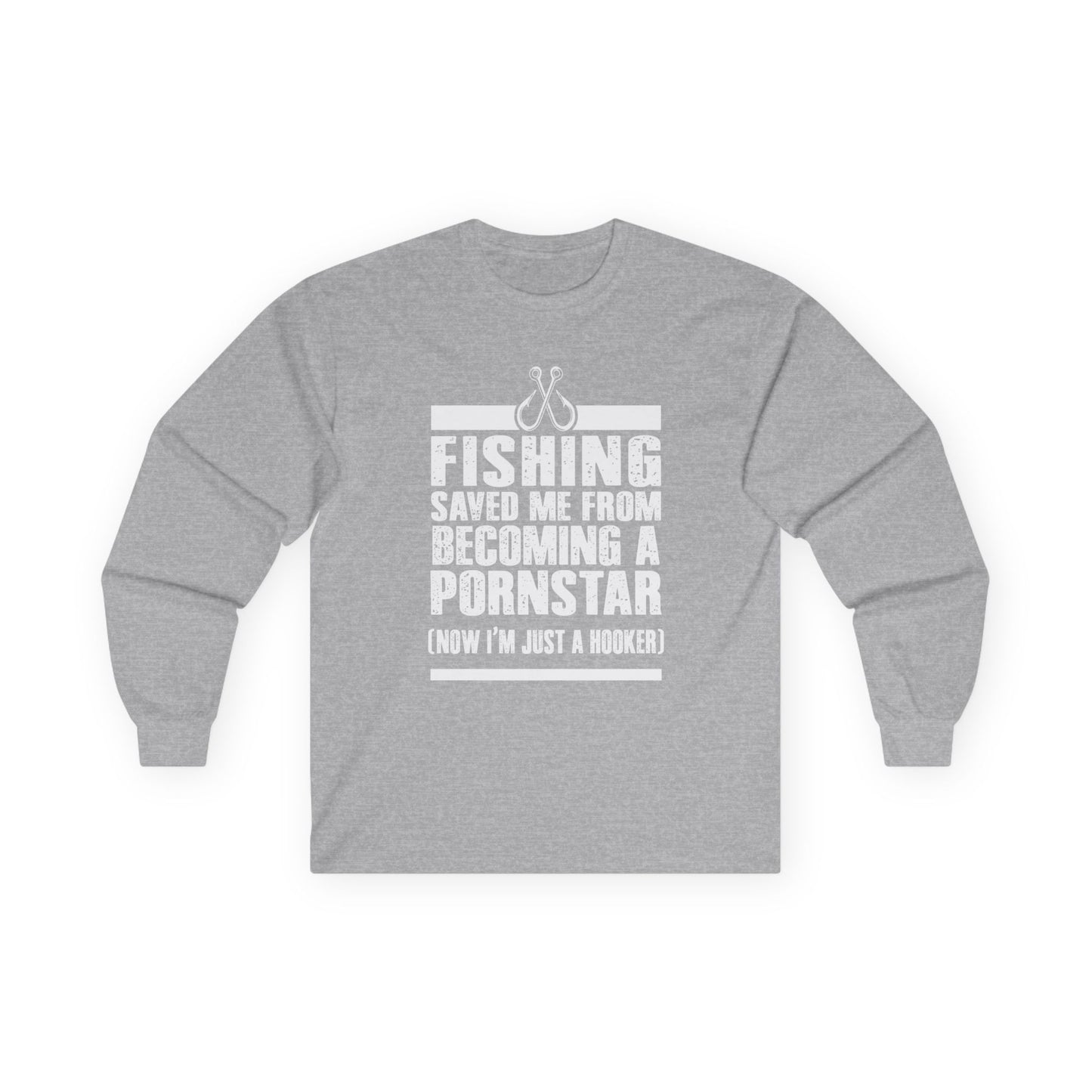 fishing humor long sleeve shirt for avid anglers