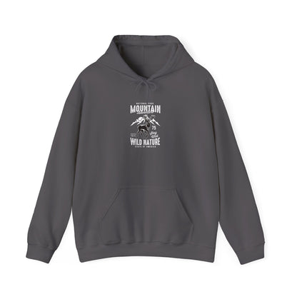 Mountain Adventure Hoodie Celebrating Wild Nature 1975