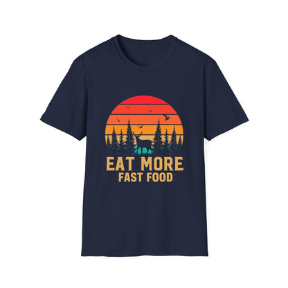 Sunset Wilderness Nature Meets Humor T-Shirt Design