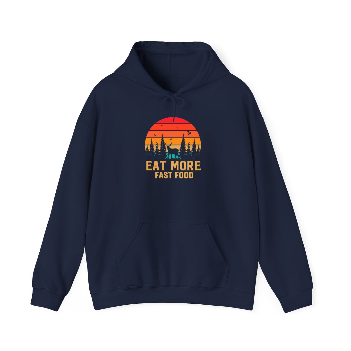 wilderness whimsy hoodie embrace nature with humor