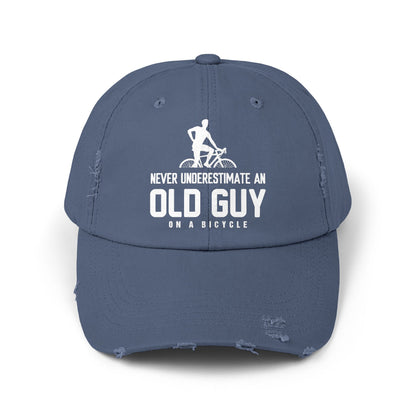 Bold Statement Hat For Resilient Older Cyclists