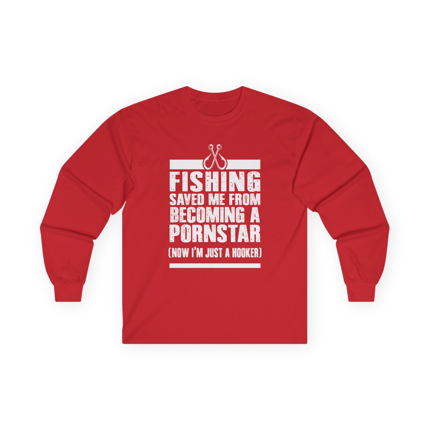 fishing humor long sleeve shirt for avid anglers