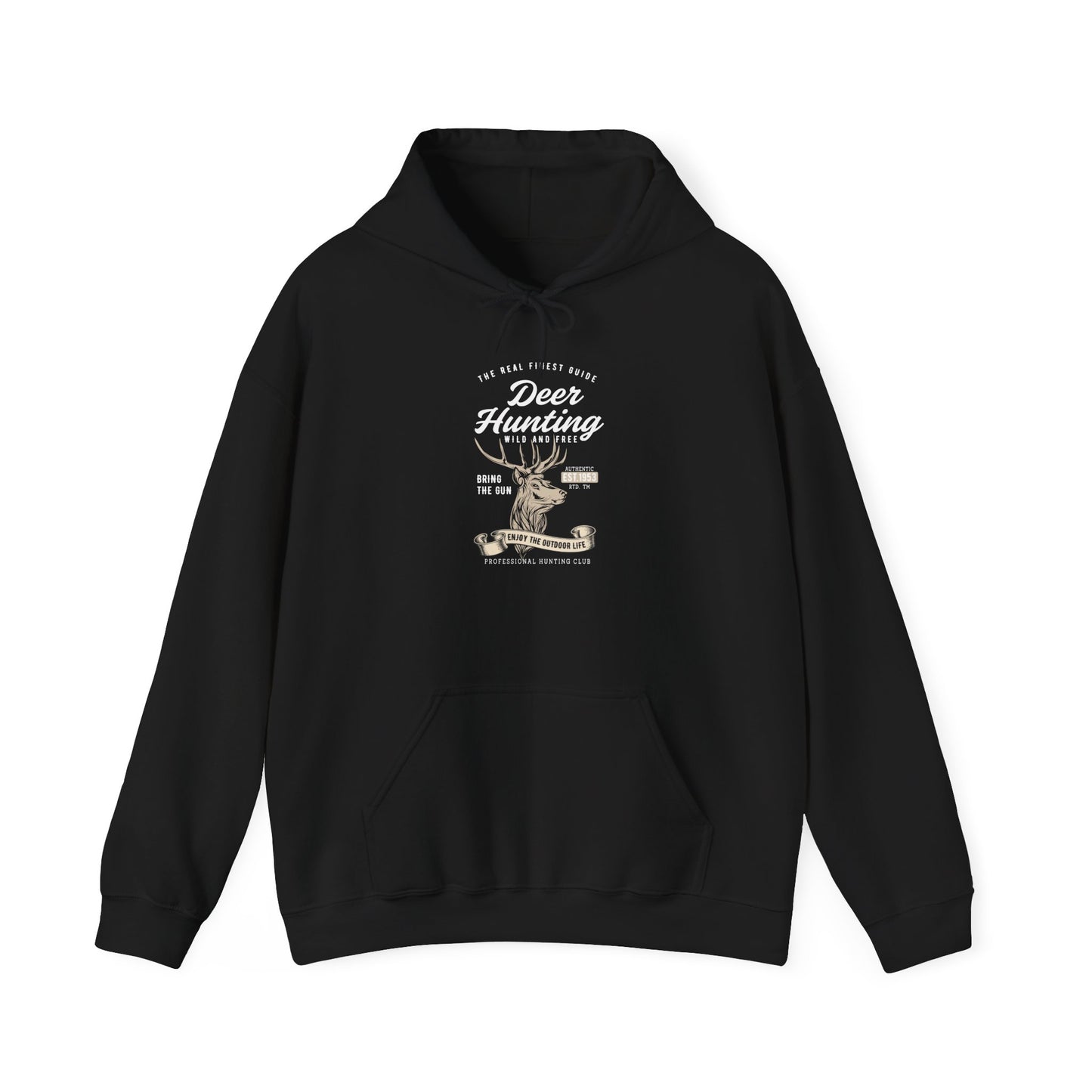 the real finest guide deer hunting hoodie