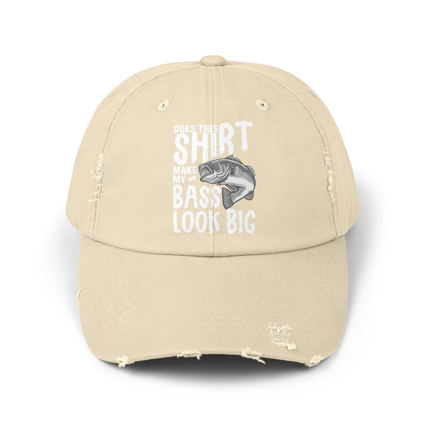 fishing humor hat for bass lovers with playful design