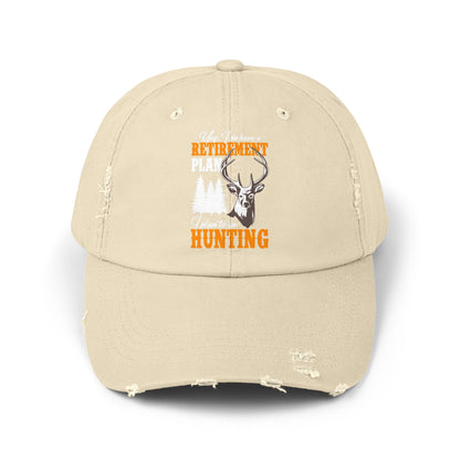 Humorous Hunting Retirement Plan Cap For Outdoor Lovers