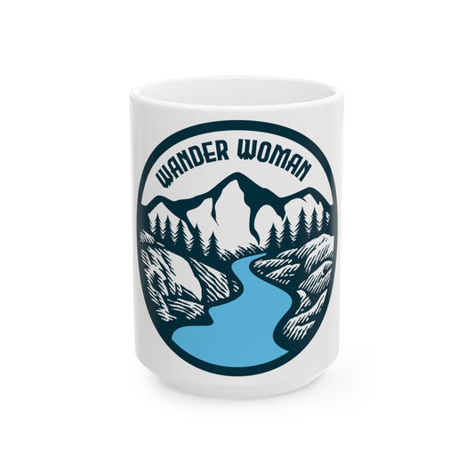 Wander Woman Nature Inspired Ceramic Mug