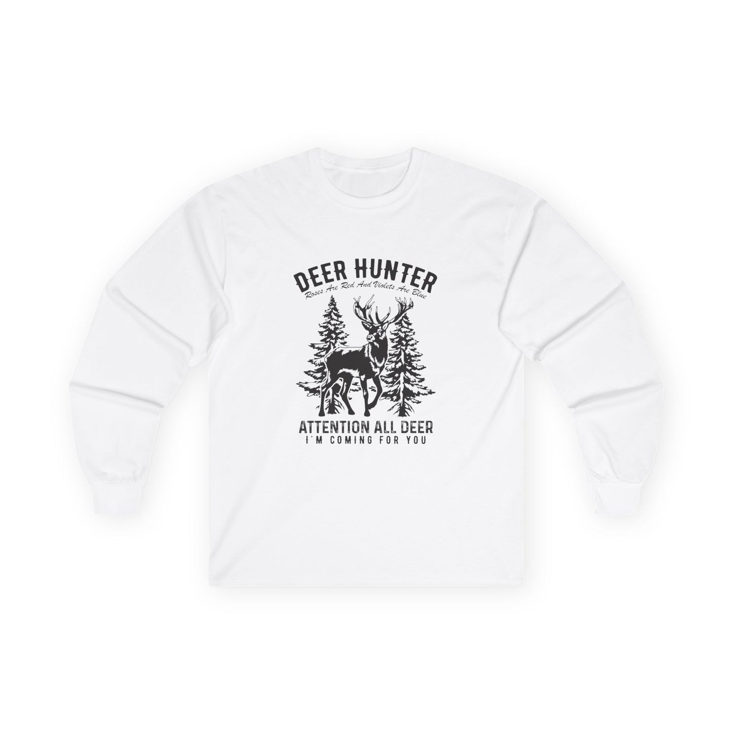 deer hunter long sleeve shirt for hunting enthusiasts