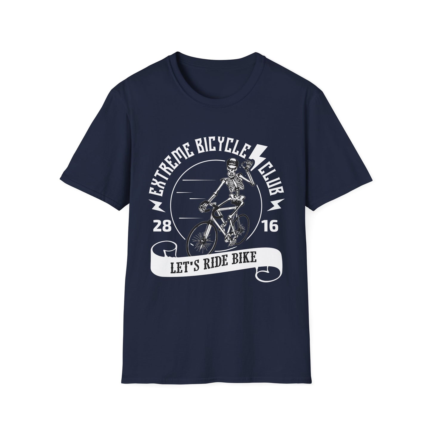 extreme bicycle club t-shirt for cycling enthusiasts