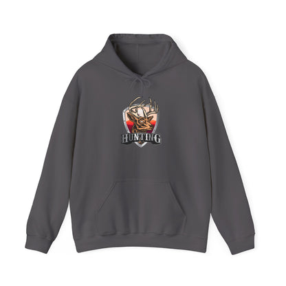 Majestic Deer Sunrise Hoodie - Nature Adventure Appeal