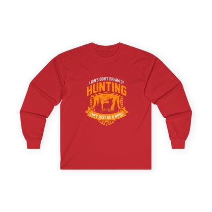 Lions Dont Dream Of Hunting Statement Shirt