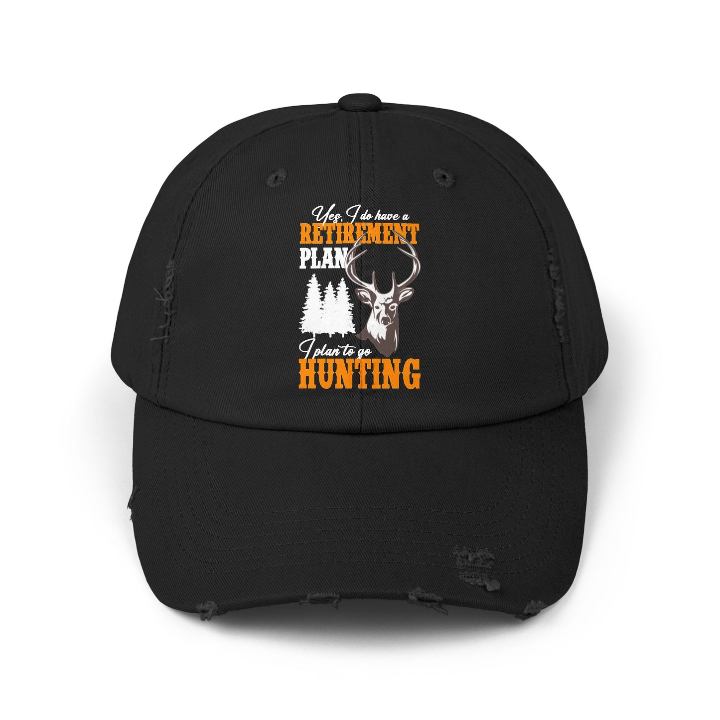 humorous hunting retirement plan cap for outdoor lovers