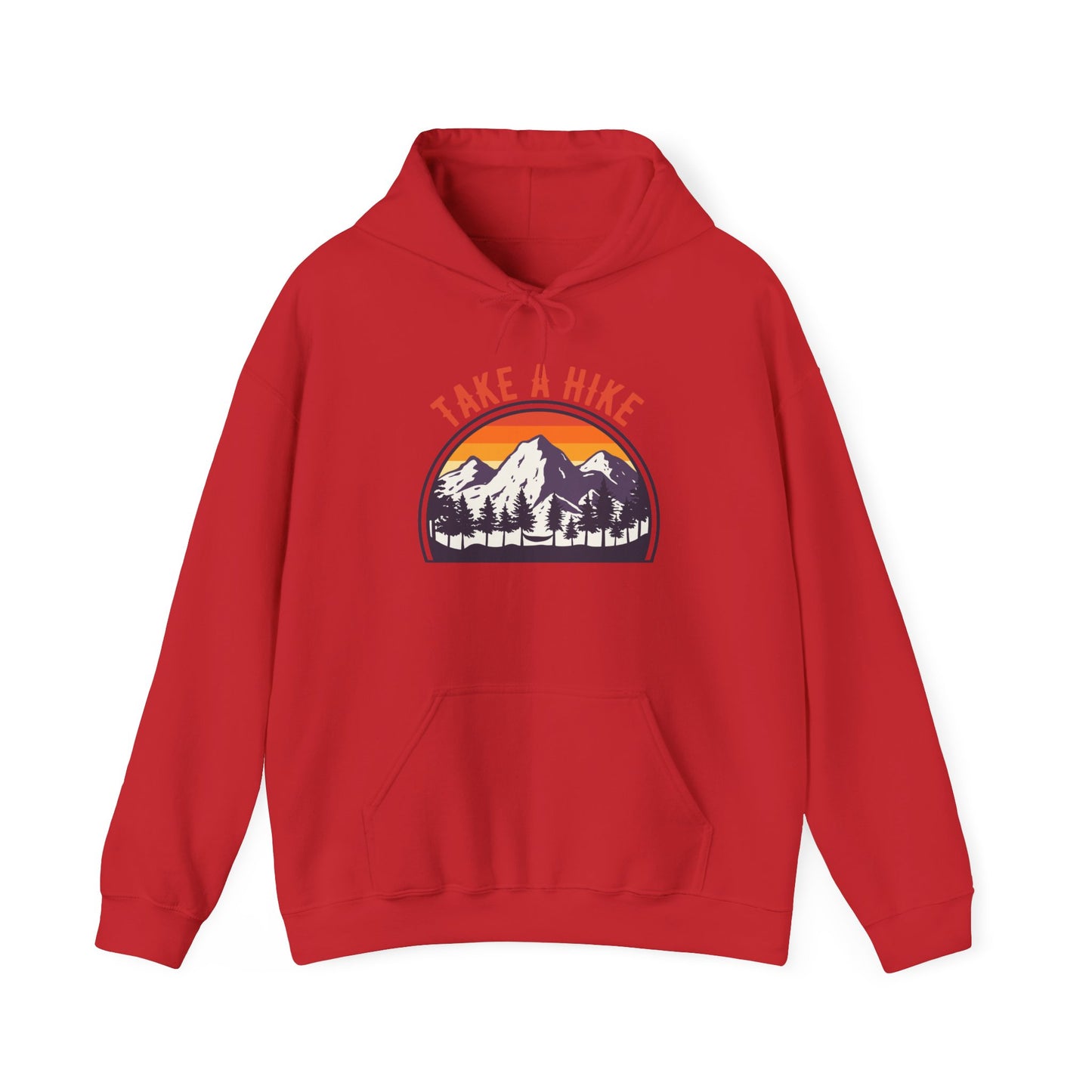 take a hike hoodie scenic mountain adventure wear