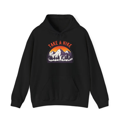 Take A Hike Hoodie Scenic Mountain Adventure Wear