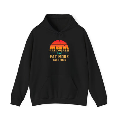 Wilderness Whimsy Hoodie Embrace Nature With Humor