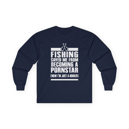 Fishing Humor Long Sleeve Shirt For Avid Anglers