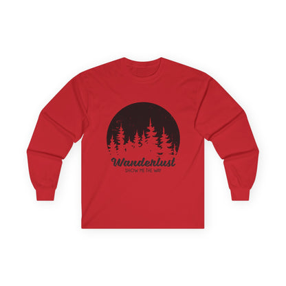 Wanderlust Adventure Long Sleeve Shirt For Explorers